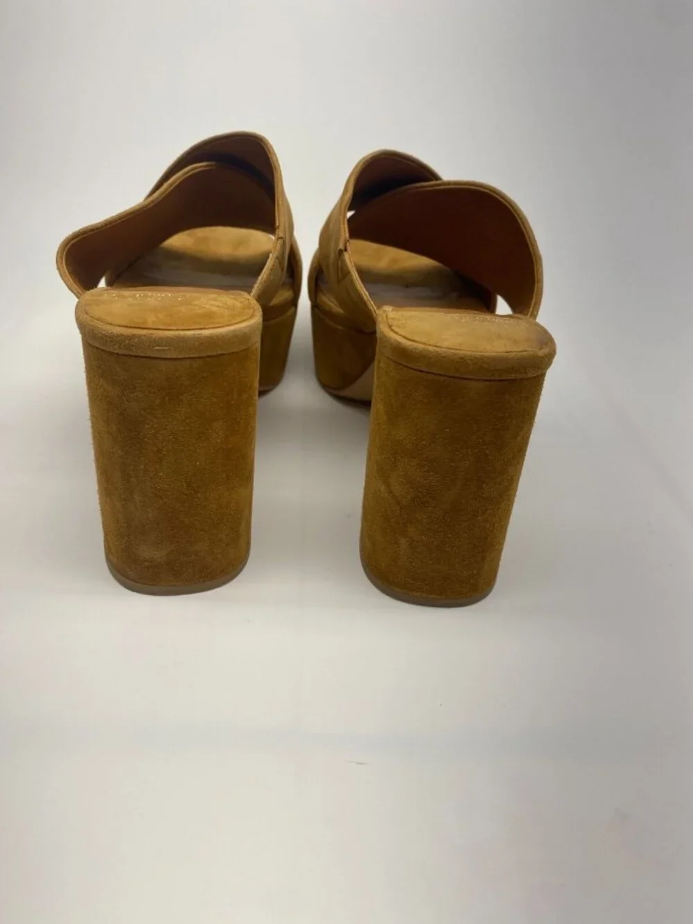 Jeffrey Campbell Womens Coerce Tan Platform Sandal Sz 8.5